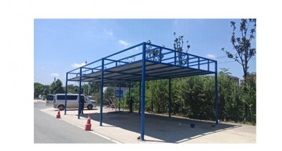 如何計算鋼筋防護(hù)棚的尺寸?尺寸計算方法是什么
